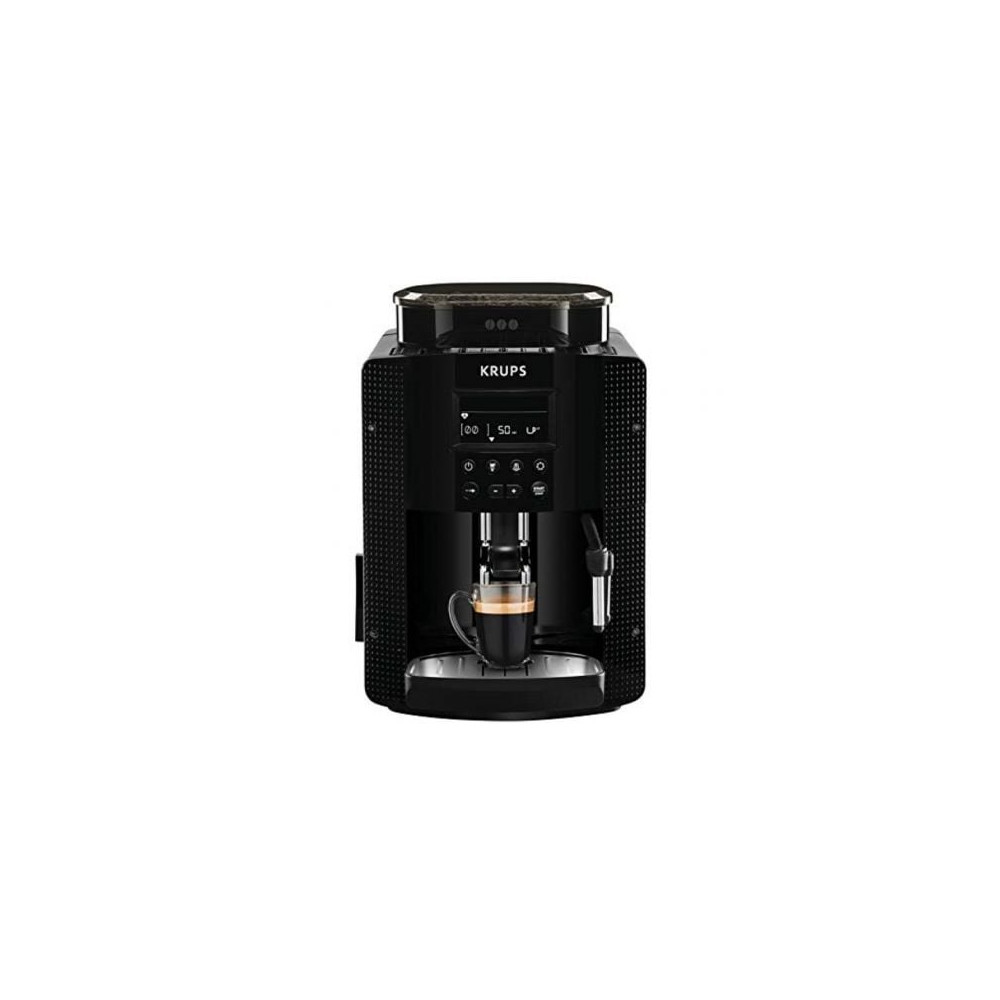 Cafetera Expreso Krups Essential Pisa EA81P070/ 1450W/ 15 Bares/ Negra | Cafeteras