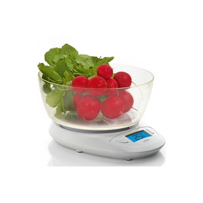 Báscula de Cocina Electrónica Laica KS1019W/ Hasta 5kg | Balanzas