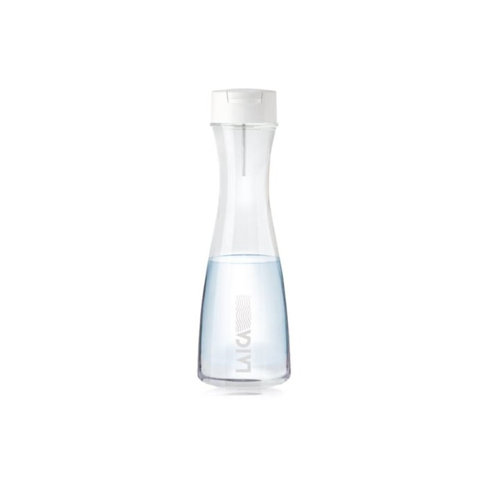 Botella Filtrante Laica GlaSSmart/ Capacidad 1.1L/ Blanca/ Incluye 2 Filtros | Hervidores