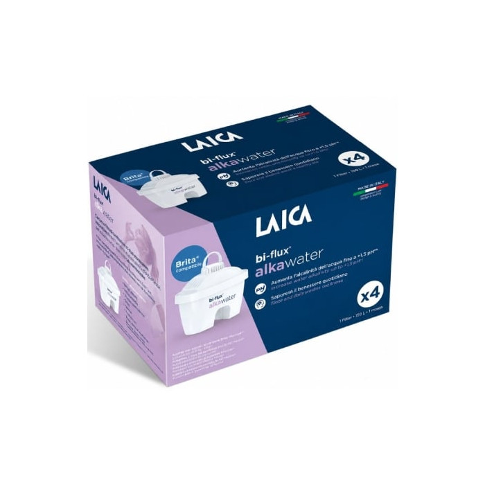 Filtros BI-FLUX Alka Water Laica K4MEU01/ Pack 4 | Hervidores