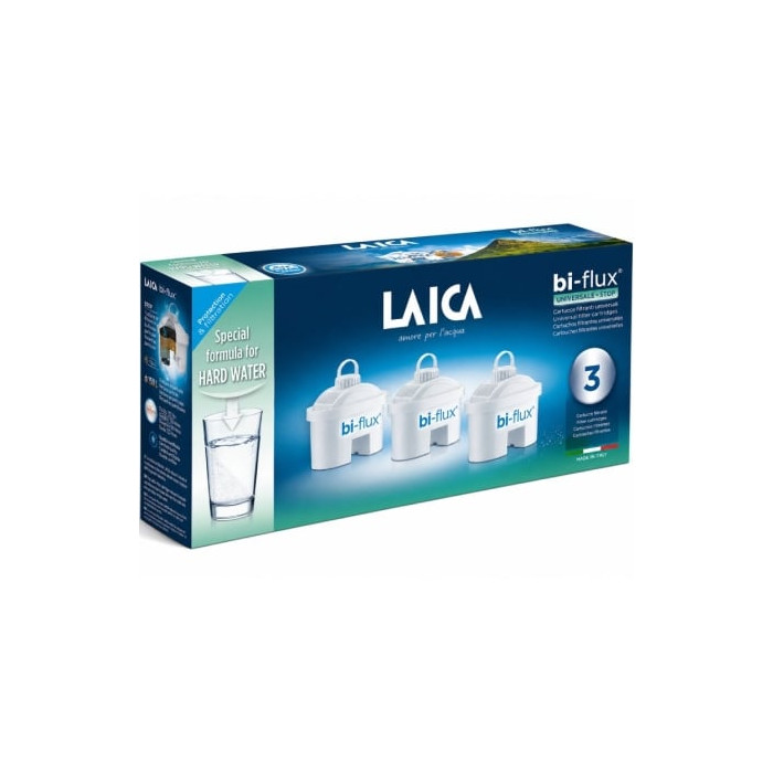 Filtros BI-FLUX Limescale Laica H3MEU01/ Pack 3 | Hervidores