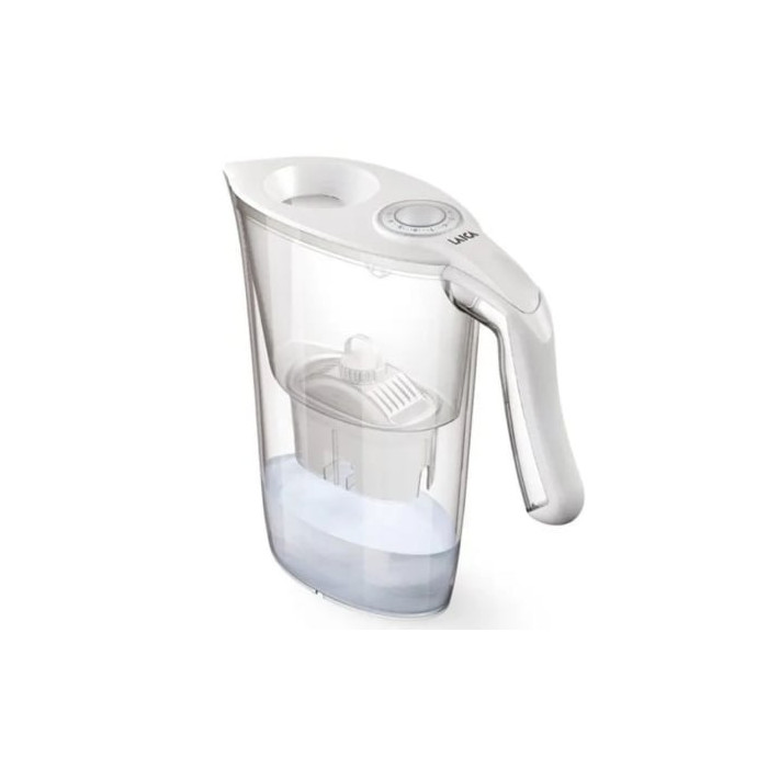 Pack Jarra Filtrante Laica Carmen Tosca/ 2.3L/ Blanca/ Jarra + 1 Filtro BI-FLUX | Hervidores