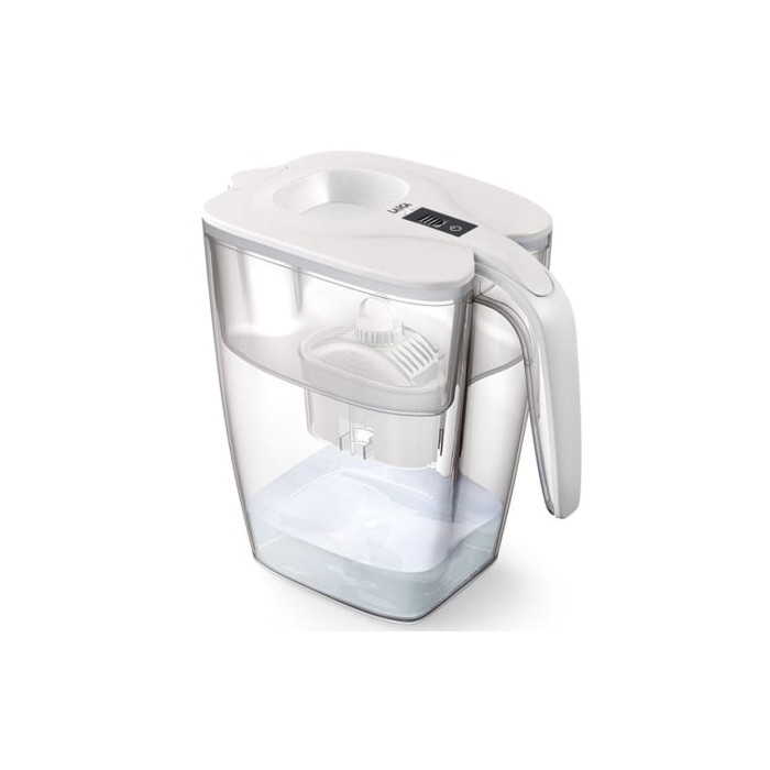 Pack Jarra Filtrante Laica Big Milano/ 3.7L/ Blanca/ Jarra + 1 Filtro BI-FLUX | Hervidores