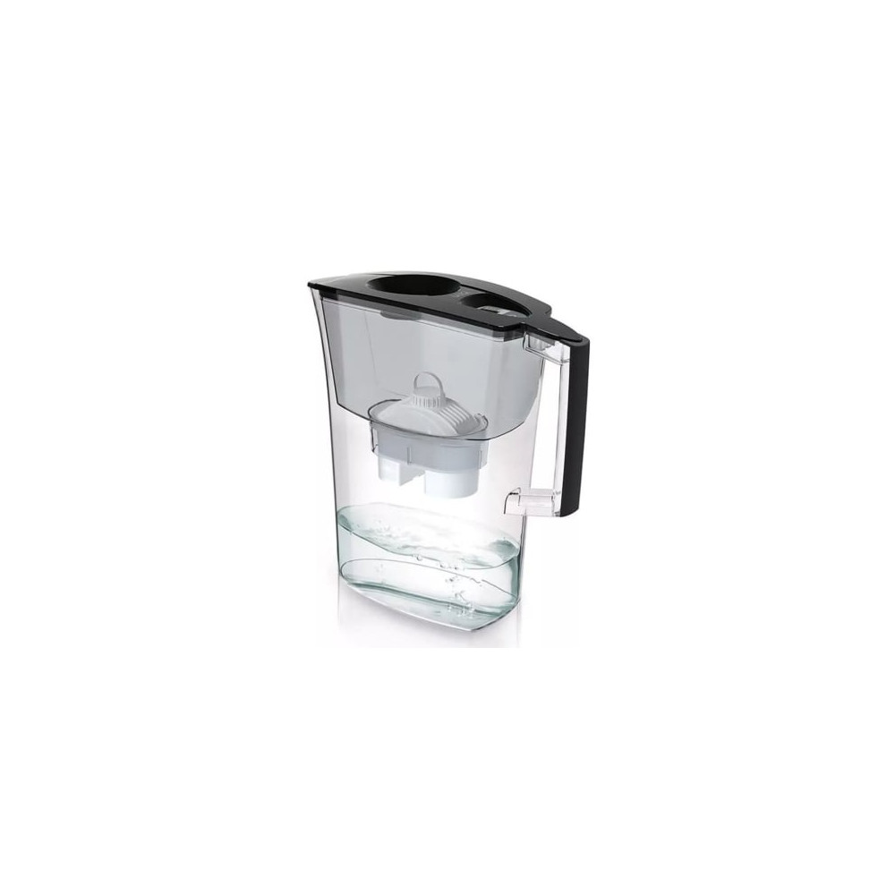 Pack Jarra Filtrante Laica Prime Line Elegante/ 3L/ Negro/ Jarra + 1 Filtro BI-FLUX | Hervidores