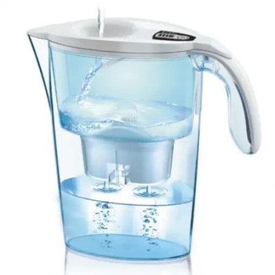 Pack Jarra Filtrante Laica Stream AlkaWater/ 2.3L/ Blanca/ Jarra + 1 Filtro AlkaWater | Hervidores