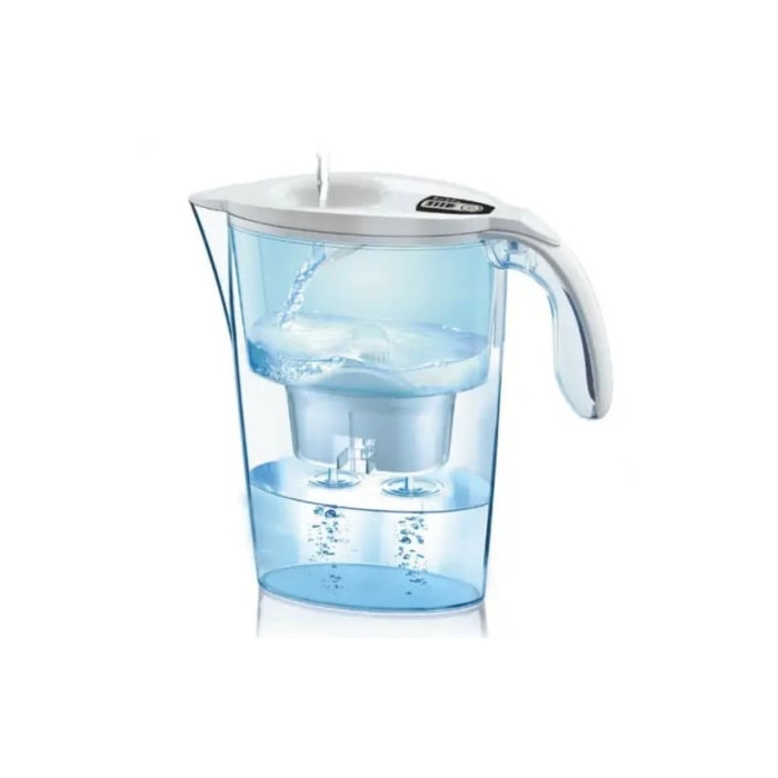 Pack Jarra Filtrante Laica Stream AlkaWater/ 2.3L/ Blanca/ Jarra + 1 Filtro AlkaWater | Hervidores