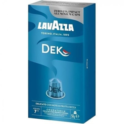 Cápsula Lavazza Espresso Decaf Descafeinado para cafeteras Nespresso/ Caja de 10 | Cápsulas