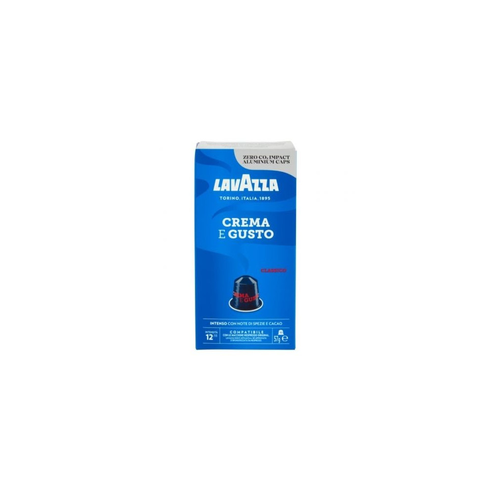 Cápsula Lavazza Crema e Gusto Clásico para cafeteras Nespresso/ Caja de 10 | Cápsulas