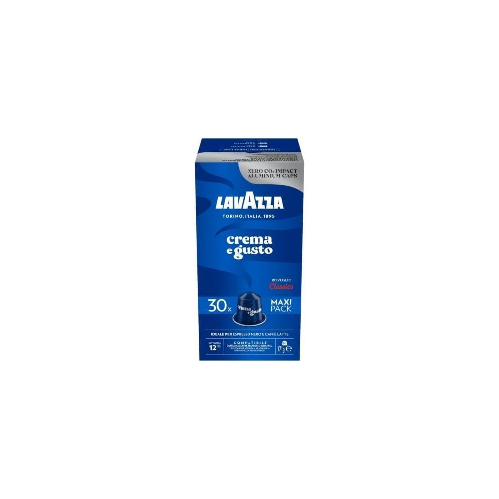 Cápsula Lavazza Crema e Gusto Clásico para cafeteras Nespresso/ Caja de 30 | Cápsulas