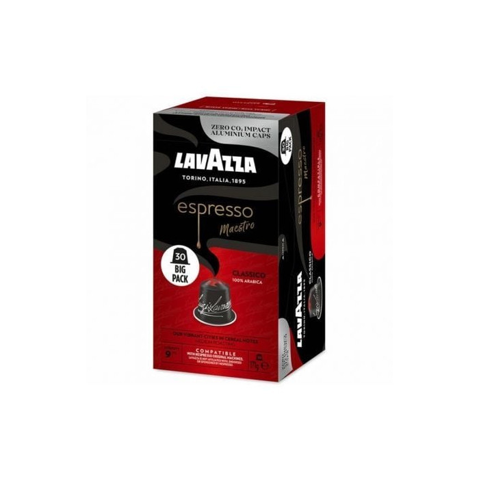 Cápsula Lavazza Espresso Maestro Clásico para cafeteras Nespresso/ Caja de 30 | Cápsulas
