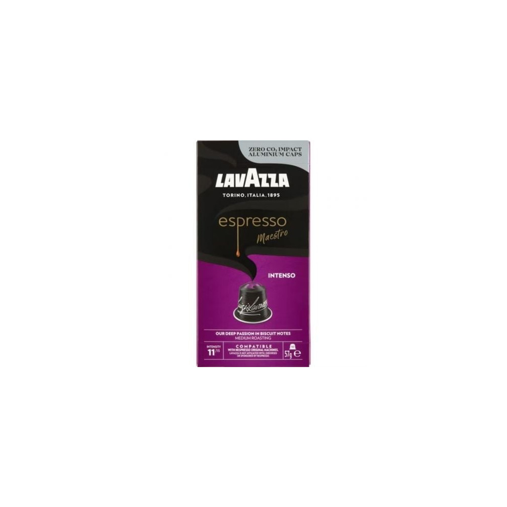 Cápsula Lavazza Espresso Maestro Intenso para cafeteras Nespresso/ Caja de 10 | Cápsulas