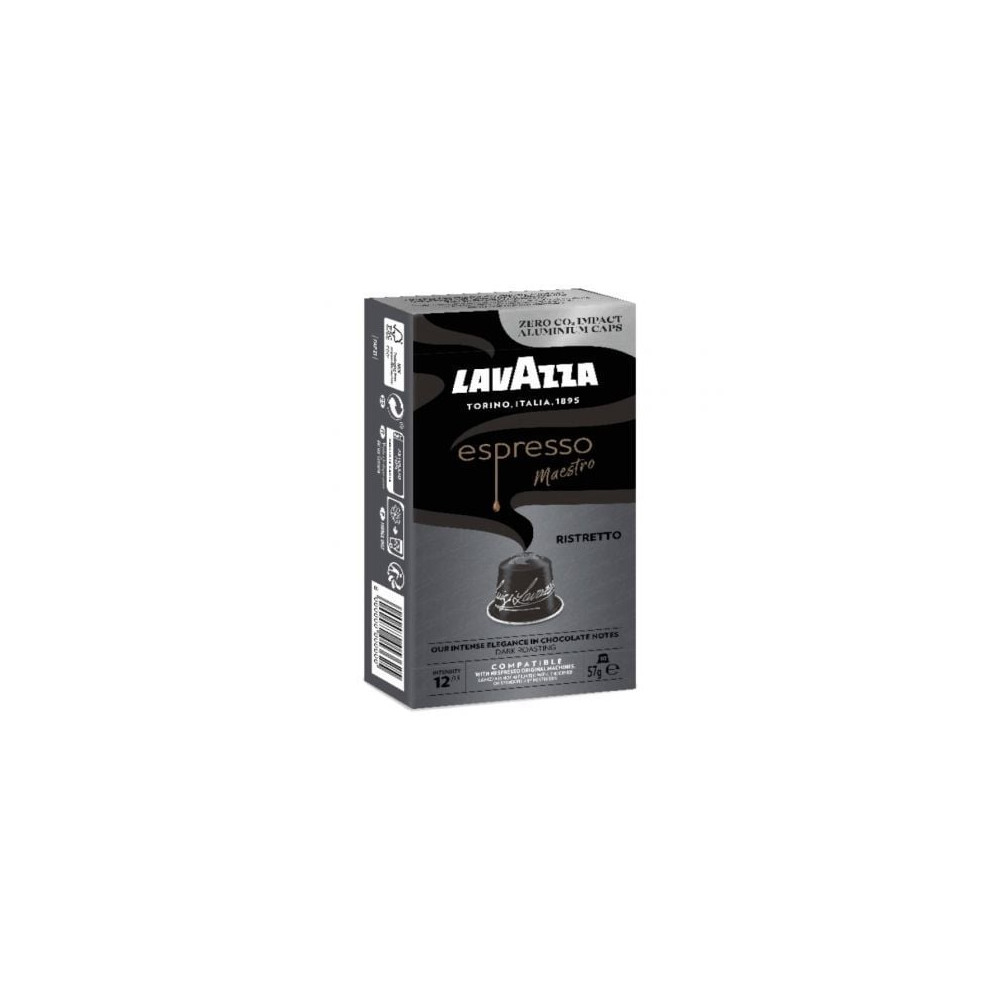 Cápsula Lavazza Espresso Maestro Ristretto para cafeteras Nespresso/ Caja de 10 | Cápsulas