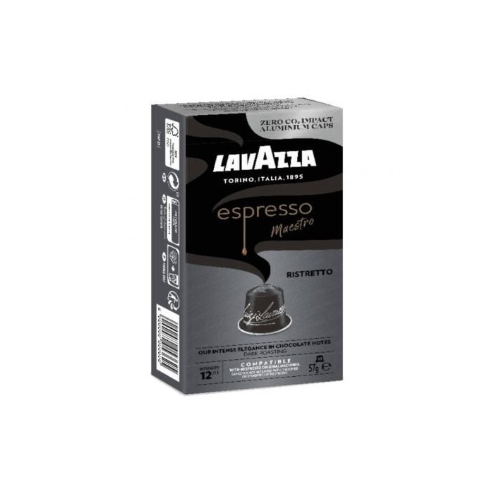 Cápsula Lavazza Espresso Maestro Ristretto para cafeteras Nespresso/ Caja de 10 | Cápsulas