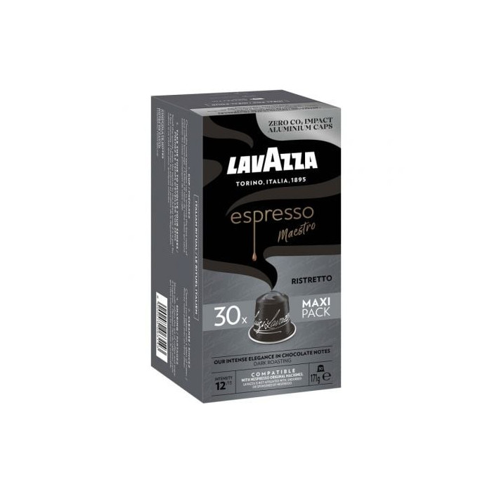 Cápsula Lavazza Espresso Maestro Ristretto para cafeteras Nespresso/ Caja de 30 | Cápsulas