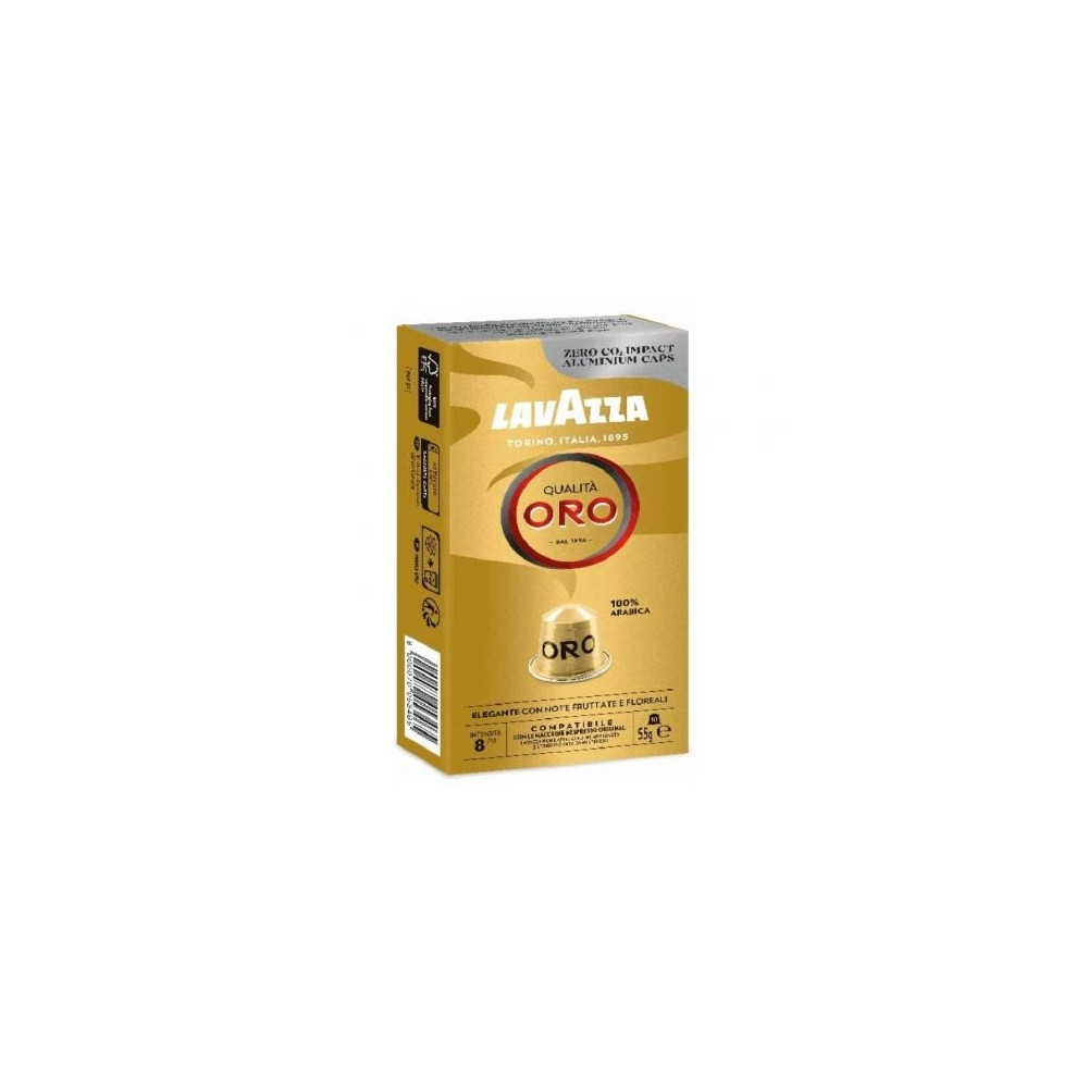 Cápsula Lavazza Qualitá Oro para cafeteras Nespresso/ Caja de 10 | Cápsulas