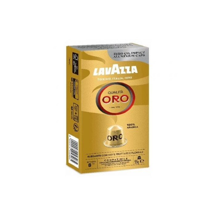 Cápsula Lavazza Qualitá Oro para cafeteras Nespresso/ Caja de 10 | Cápsulas