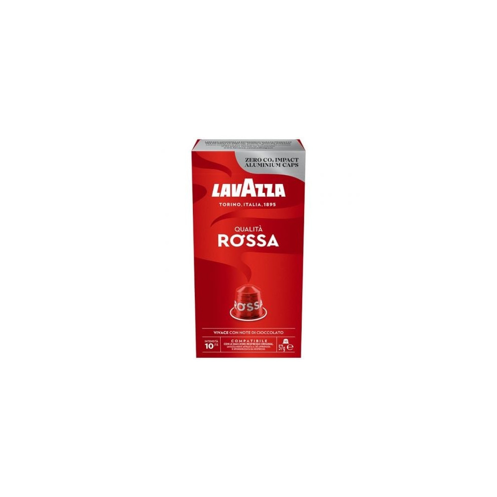 Cápsula Lavazza Qualitá Rossa para cafeteras Nespresso/ Caja de 10 | Cápsulas