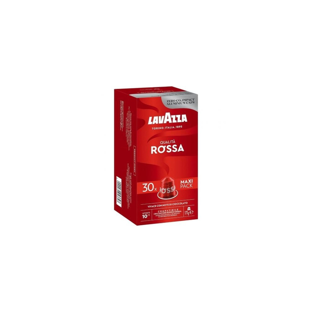 Cápsula Lavazza Qualitá Rossa para cafeteras Nespresso/ Caja de 30 | Cápsulas