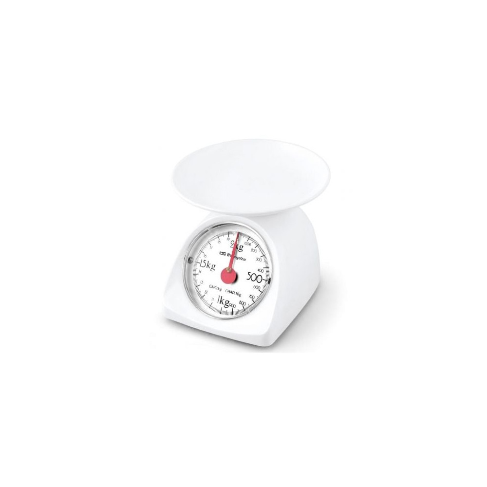 Báscula de Cocina Orbegozo PC 1015/ hasta 2kg/ Blanca | Balanzas