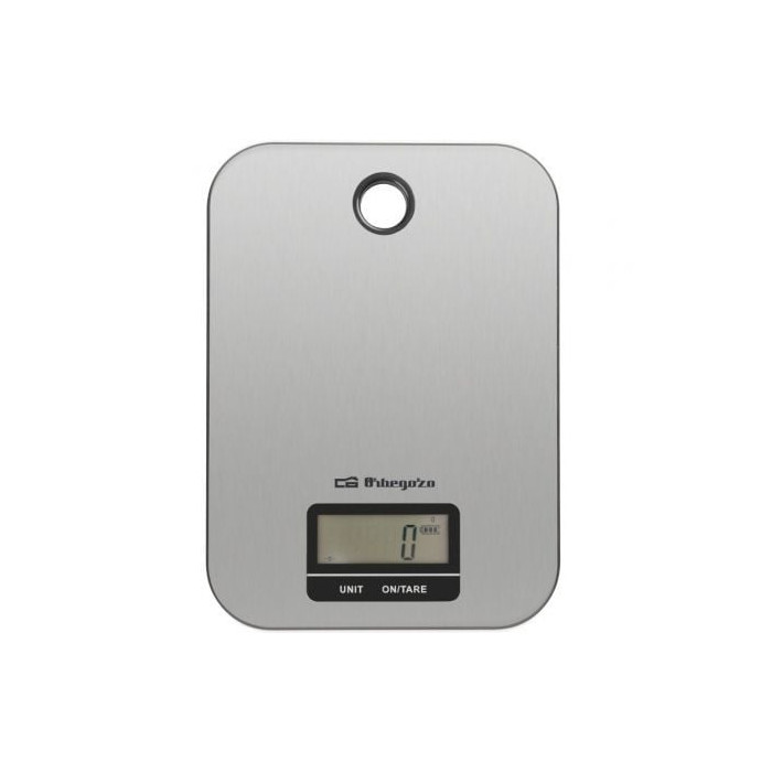 Báscula de Cocina Electrónica Orbegozo PC 1019/ hasta 5kg/ Plata | Balanzas