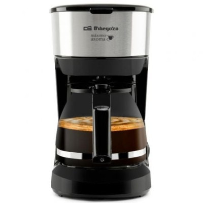 Cafetera de Goteo Orbegozo CG 4506/ 6 Tazas/ Negra y Plata | Cafeteras