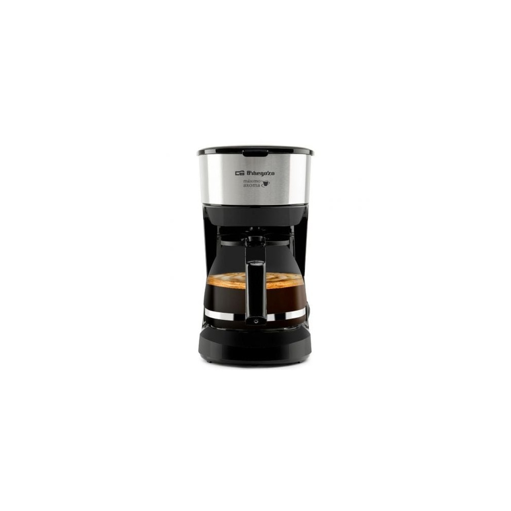Cafetera de Goteo Orbegozo CG 4506/ 6 Tazas/ Negra y Plata | Cafeteras
