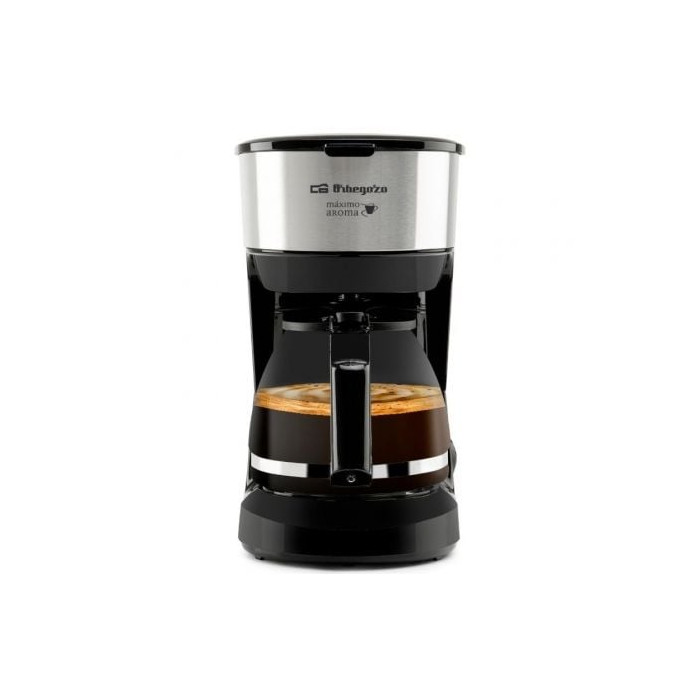 Cafetera de Goteo Orbegozo CG 4506/ 6 Tazas/ Negra y Plata | Cafeteras