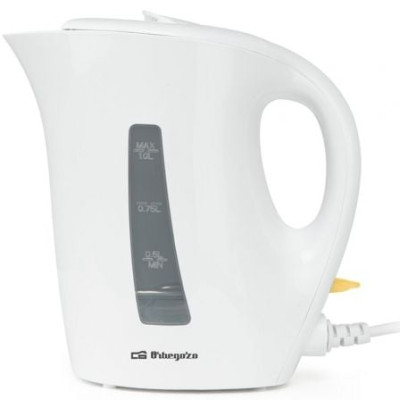Hervidor de Agua Orbegozo KT 4150/ 1200W/ Capacidad 1L | Hervidores