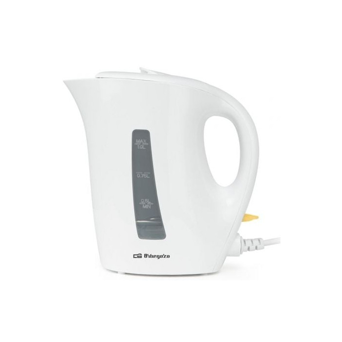 Hervidor de Agua Orbegozo KT 4150/ 1200W/ Capacidad 1L | Hervidores