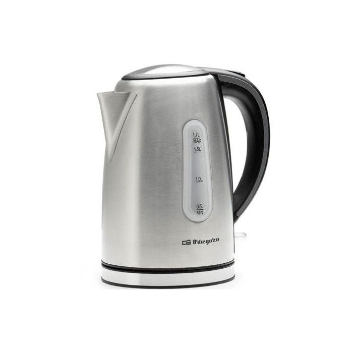 Hervidor de Agua Orbegozo KT 6024/ 2200W/ Capacidad 1.7L | Hervidores