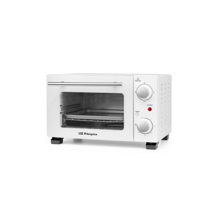 Horno de Sobremesa Orbegozo HO 975/ 800W/ Capacidad 10L/ Blanco | Mini Hornos