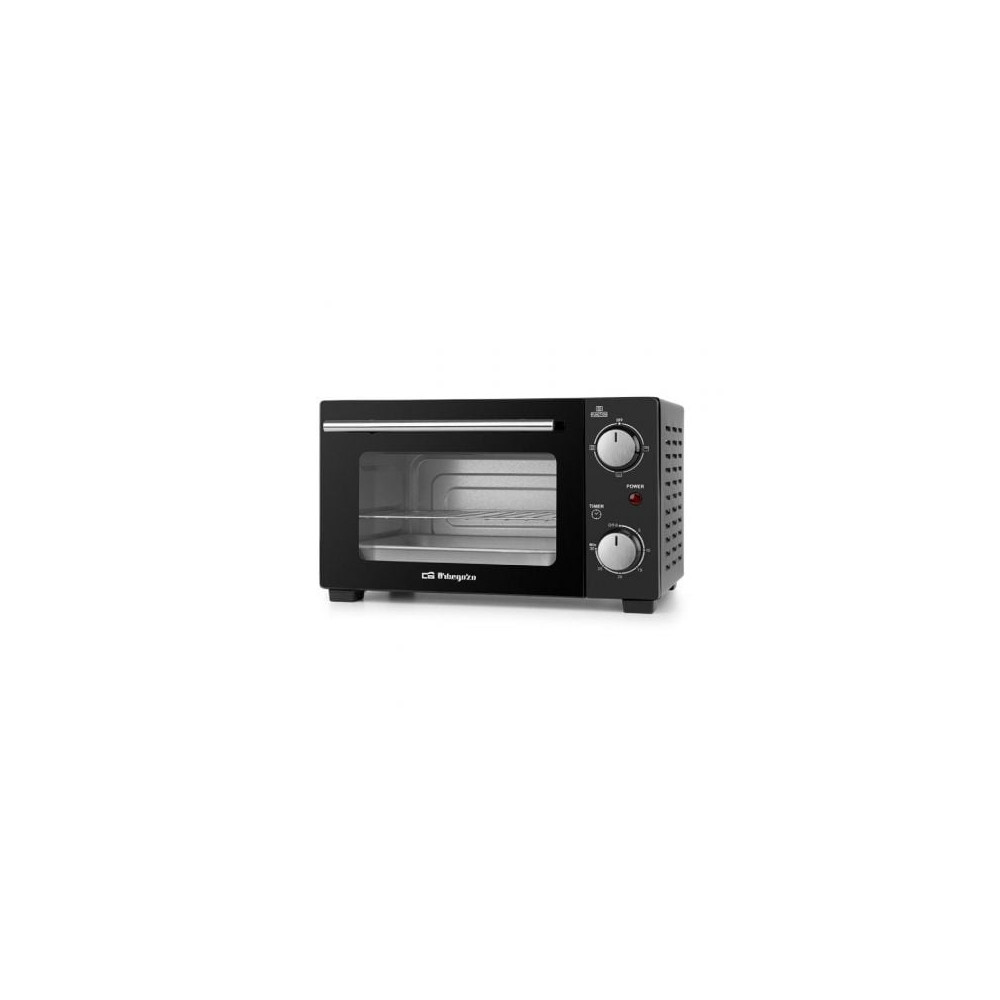 Horno de Sobremesa Orbegozo HO 985/ 800W/ Capacidad 10L/ Negro | Mini Hornos