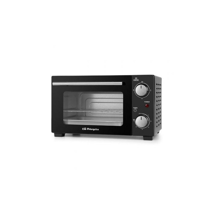 Horno de Sobremesa Orbegozo HO 985/ 800W/ Capacidad 10L/ Negro | Mini Hornos