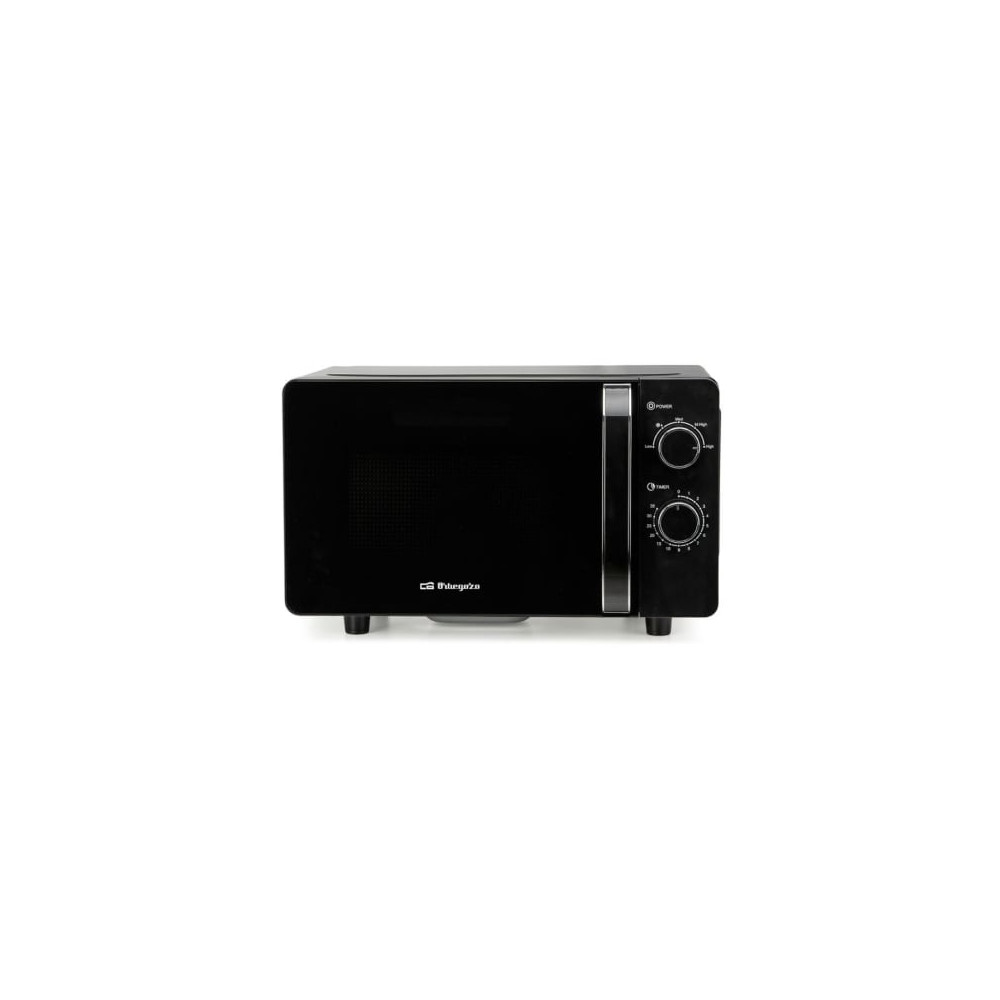 Microondas Orbegozo MI 2061 CE/ 700W/ Capacidad 20L/ Negro | Microondas
