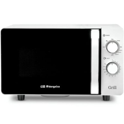 Microondas Orbegozo MIG 2070 CE/ 700W/ Capacidad 20L/ Función Grill/ Blanco | Microondas