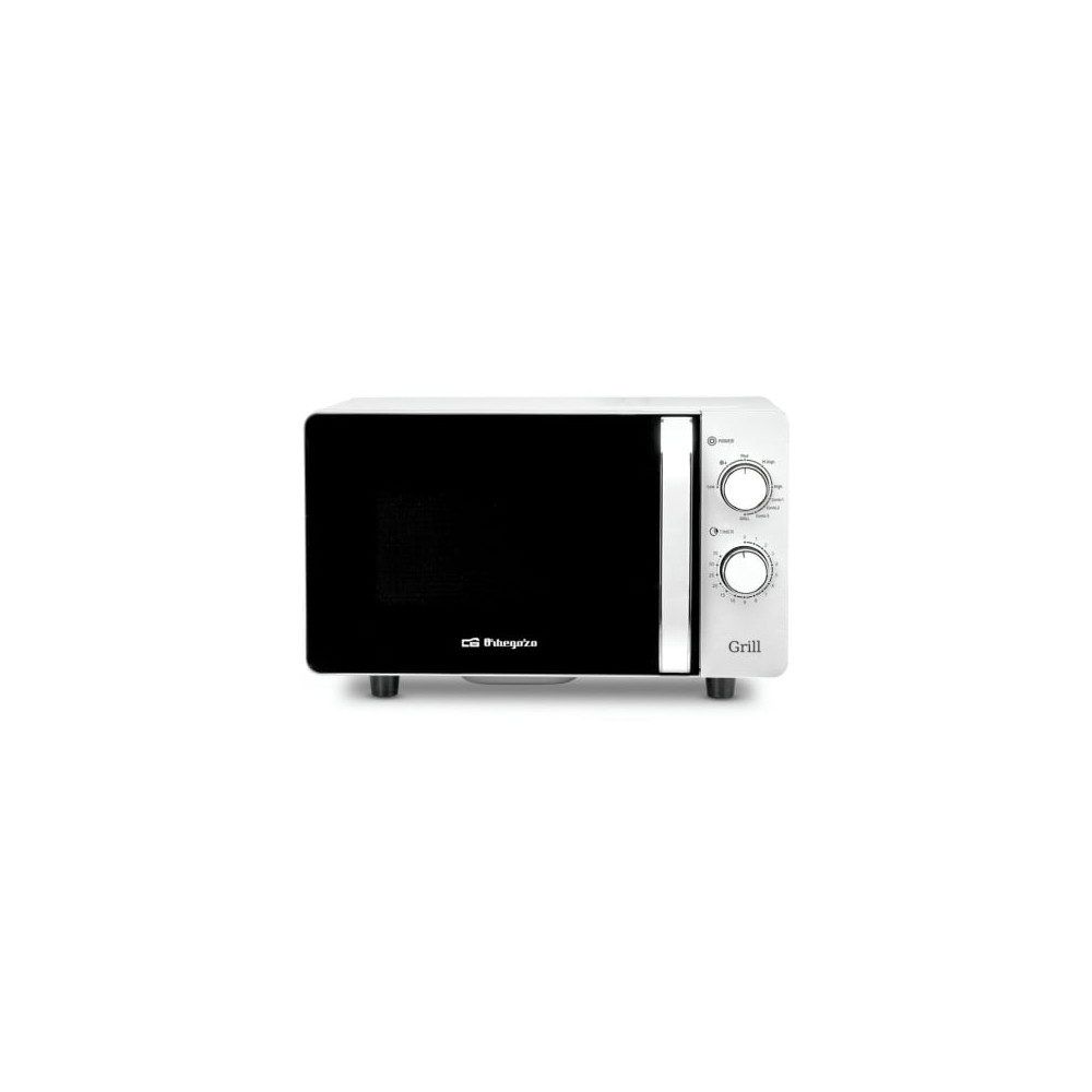 Microondas Orbegozo MIG 2070 CE/ 700W/ Capacidad 20L/ Función Grill/ Blanco | Microondas