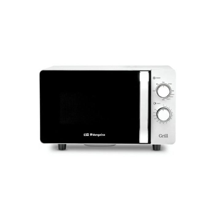 Microondas Orbegozo MIG 2070 CE/ 700W/ Capacidad 20L/ Función Grill/ Blanco | Microondas