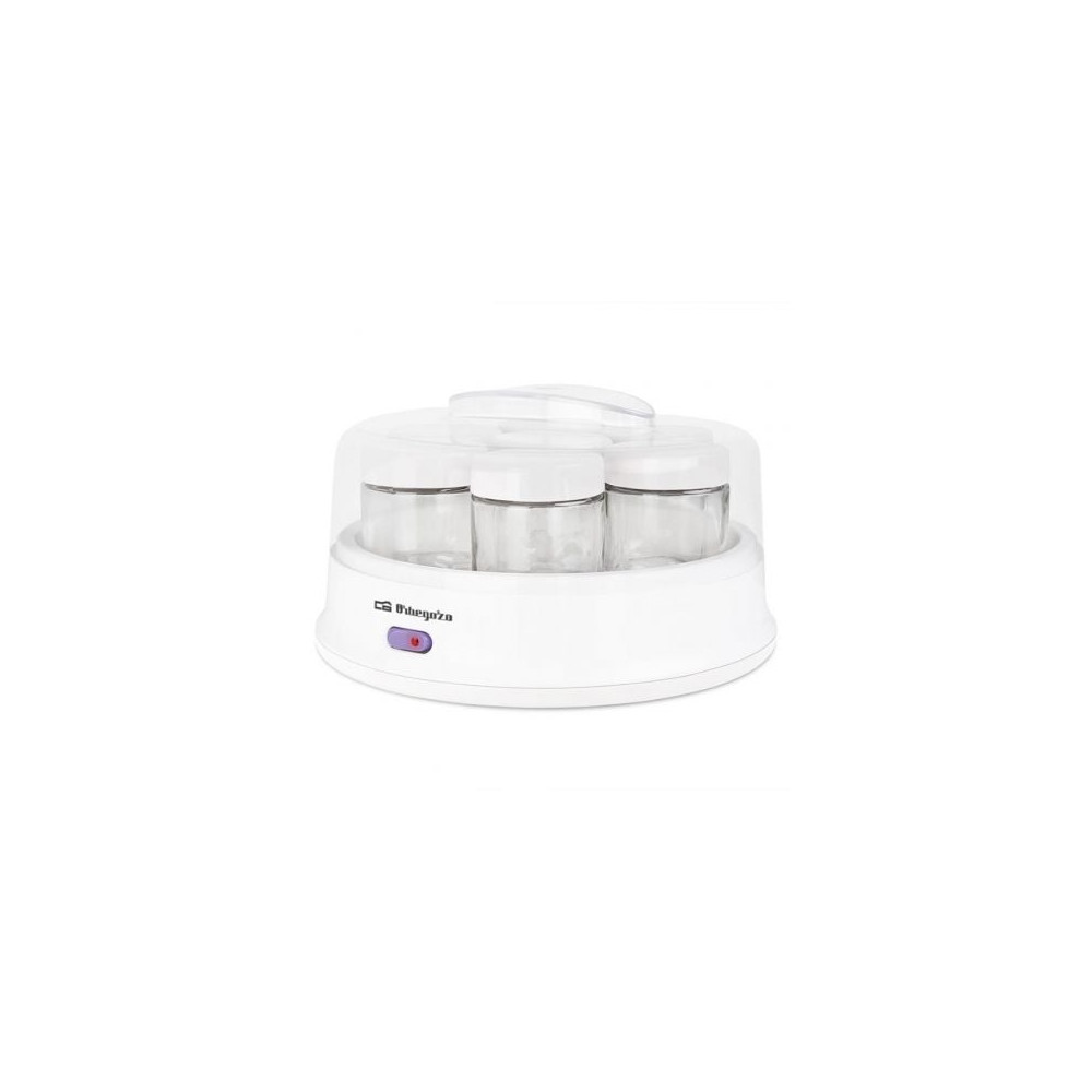 Yogurtera Orbegozo YU 2350/ 15W/ para 7 yogures | Ollas Programables