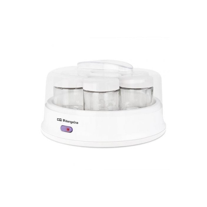 Yogurtera Orbegozo YU 2350/ 15W/ para 7 yogures | Ollas Programables
