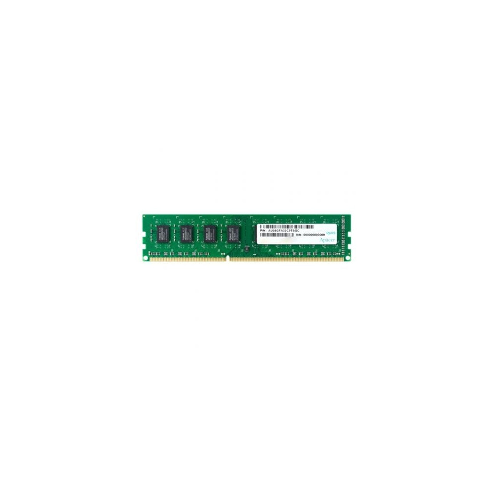 Memoria RAM Apacer DL.08G2K.KAM 8GB/ DDR3/ 1600MHz/ 1.5V/ CL11/ DIMM | Memoria RAM