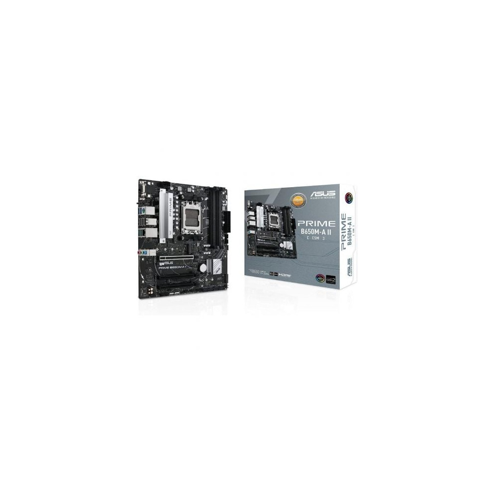 Placa Base Asus Prime B650M-A II-CSM/ Socket AM5/ DDR5/ PCIe 5.0/ Micro ATX | Placas