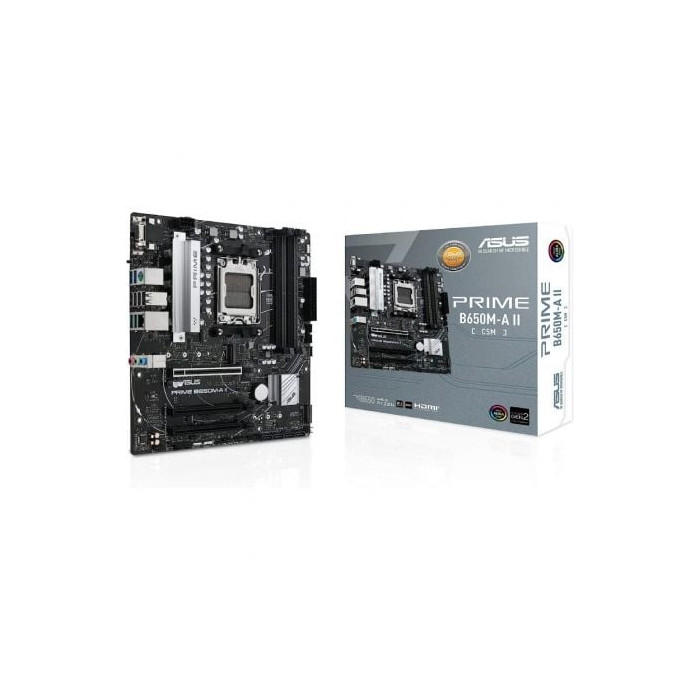 Placa Base Asus Prime B650M-A II-CSM/ Socket AM5/ DDR5/ PCIe 5.0/ Micro ATX | Placas