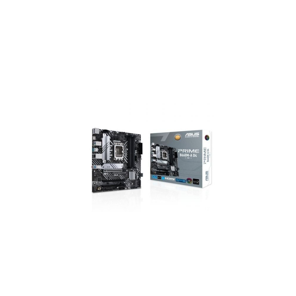 Placa Base Asus Prime B660M-A D4-CSM/ Socket 1700/ DDR4/ PCIe 4.0/ Micro ATX | Placas