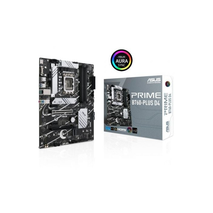 Placa Base Asus Prime B760-PLUS D4 Socket 1700/ DDR4/ PCIe 5.0 | Placas