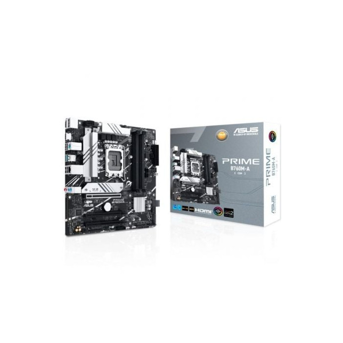 Placa Base Asus Prime B760M-A-CSM Socket 1700/ DDR5/ PCIe 4.0/ Micro ATX | Placas