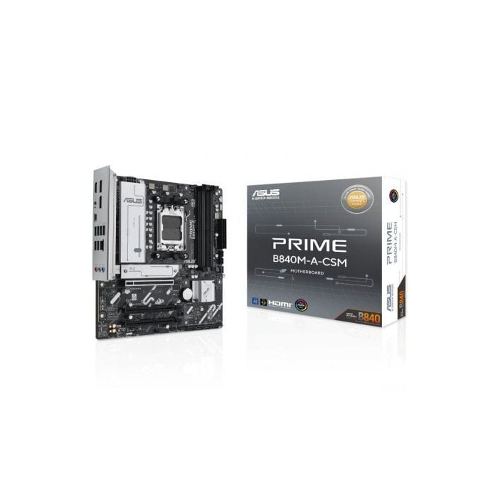 Placa Base Asus Prime B840M-A-CSM Socket AM5/ DDR5/ PCIe 4.0/ Micro ATX | Placas