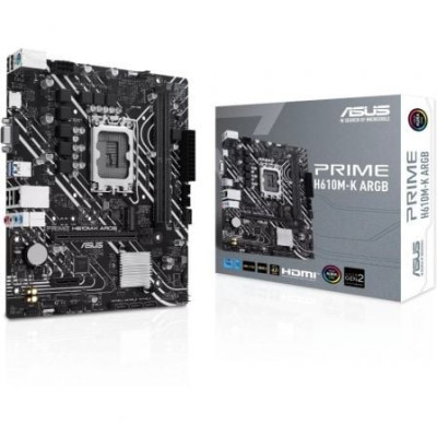 Placa Base Asus Prime H610M-K ARGB Socket 1700/ DDR5/ PCIe 4.0/ Micro ATX | Placas