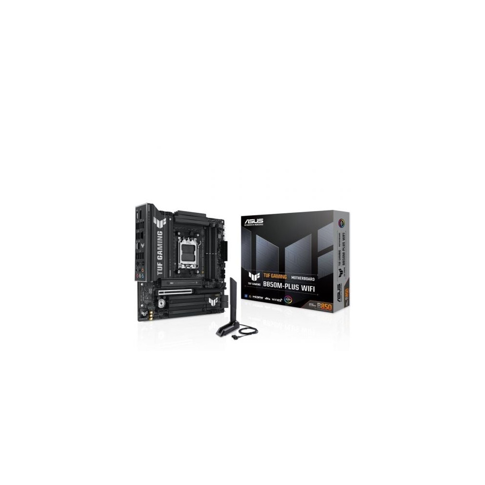 Placa Base Asus TUF GAMING B850M-PLUS WIFI Socket AM5/ DDR5/ PCIe 5.0/ Micro ATX | Placas