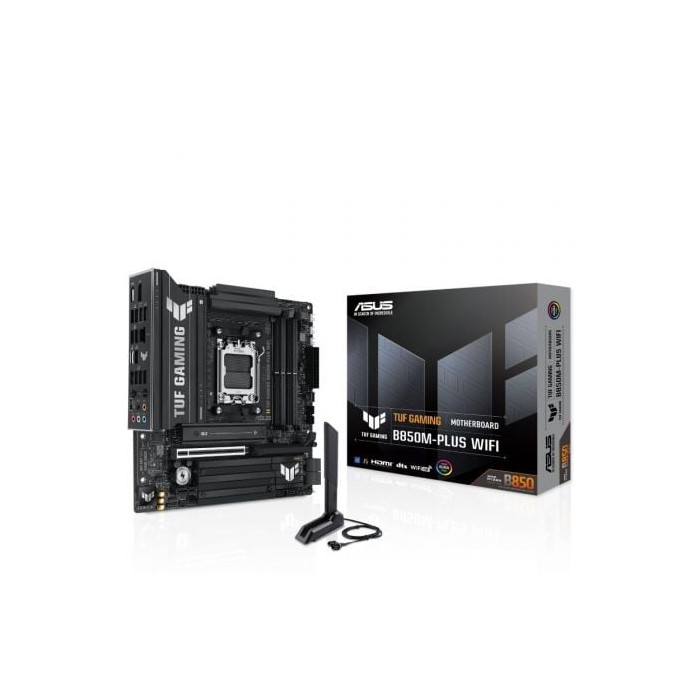 Placa Base Asus TUF GAMING B850M-PLUS WIFI Socket AM5/ DDR5/ PCIe 5.0/ Micro ATX | Placas