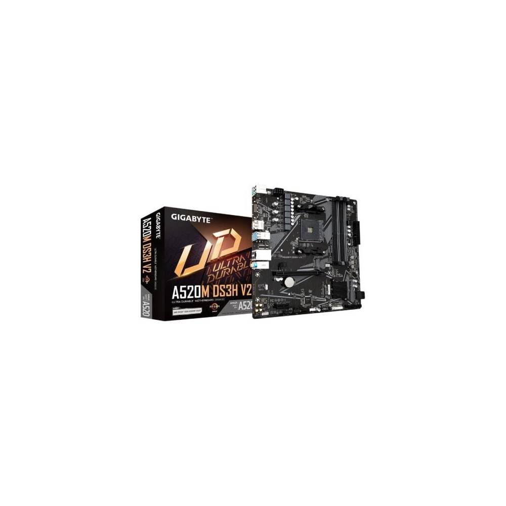 Placa Base Gigabyte A520M DS3H V2 Socket AM4/ DDR4/ PCIe 3.0/ Micro ATX | Placas